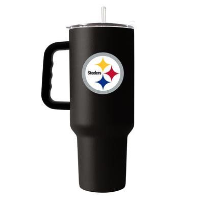 40 Oz Pittsburgh Steelers Flipside Powder Coat Tumbler